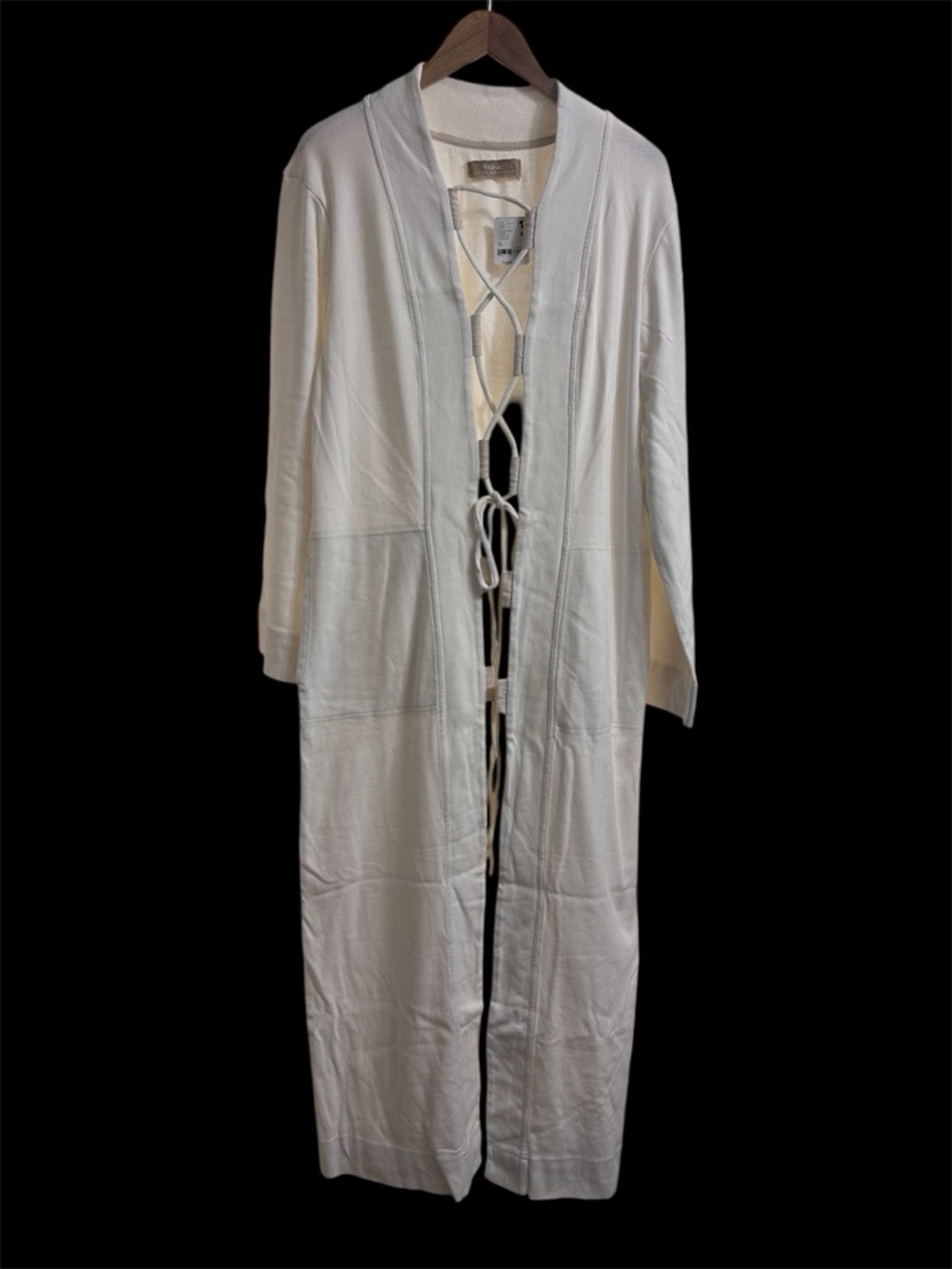 Free People FREE EST Maude Cardi Lace Up Maxi NWT - Picture 5 of 8